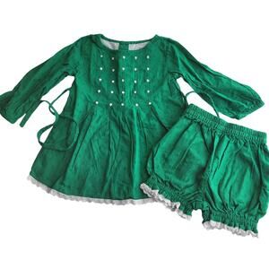 Well Dressed Wolf Green Juju Dress Set